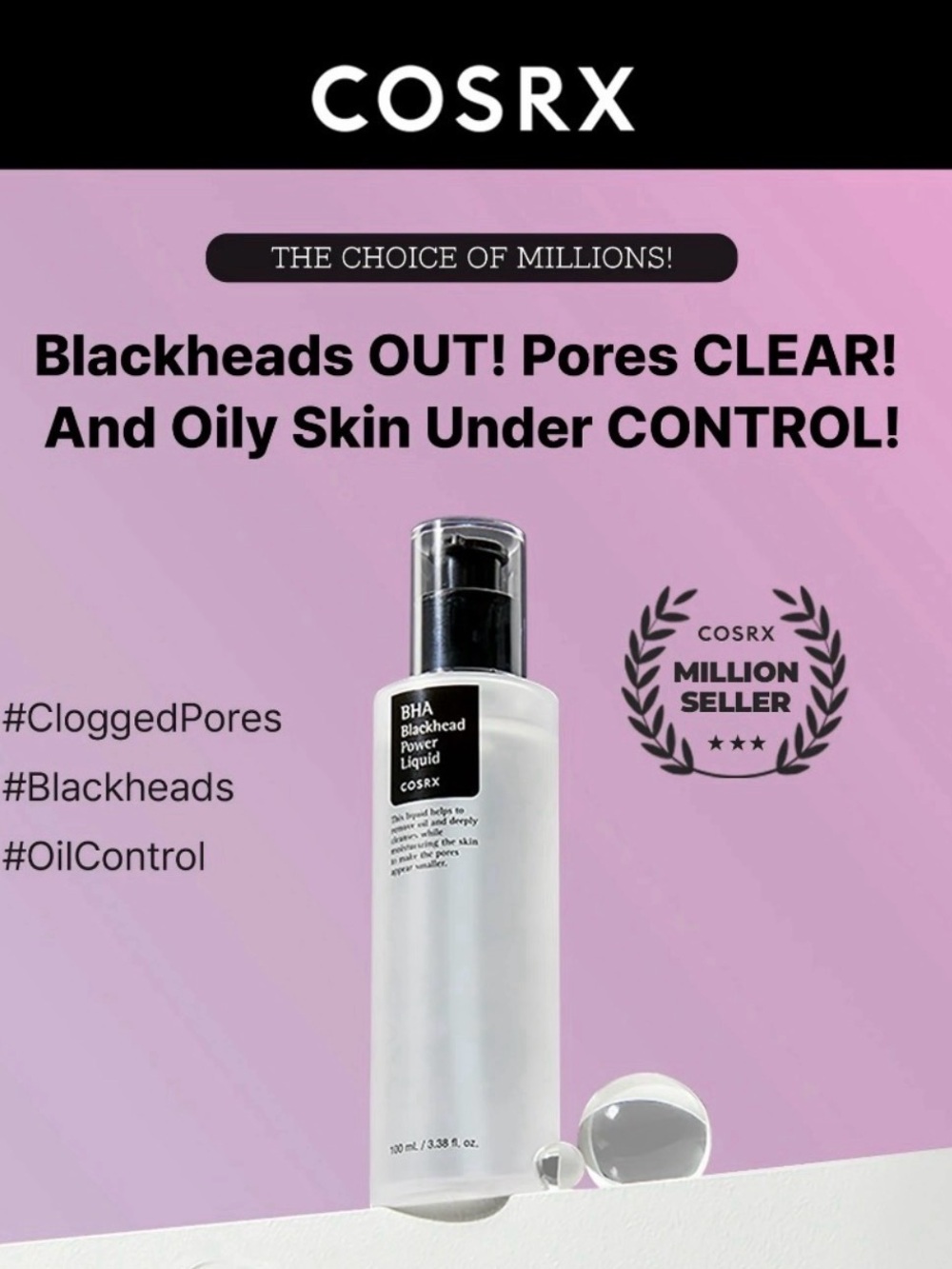 COSRX BHA Blackhead Power Liquid